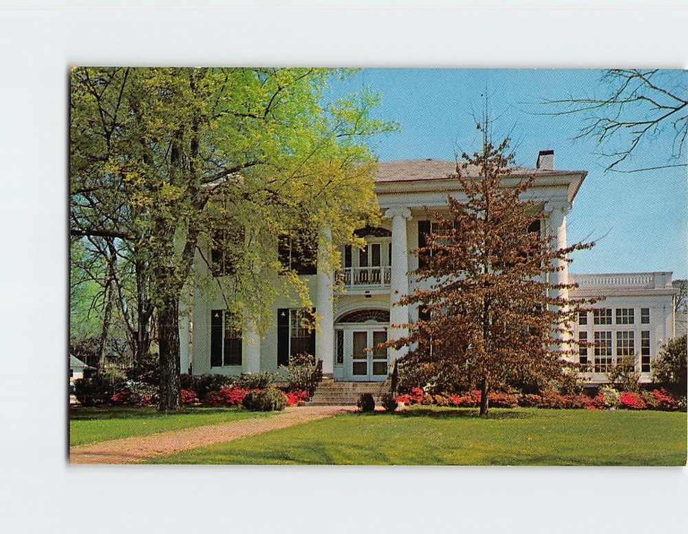 Postcard Governor's Mansion Tuscaloosa Alabama USA
