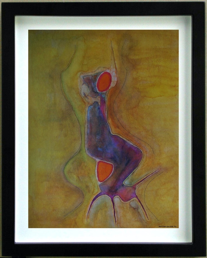Abstract Art Signed by Dominique Gautier 1951-2018-image