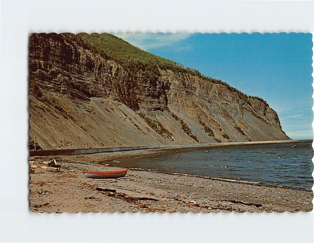 Postcard Gaspe Nord Quebec Canada