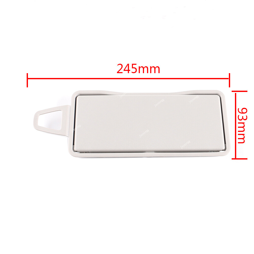 Gray Left Sun Visor Mirror Cover for Mercedes E-Class W212 - NEW