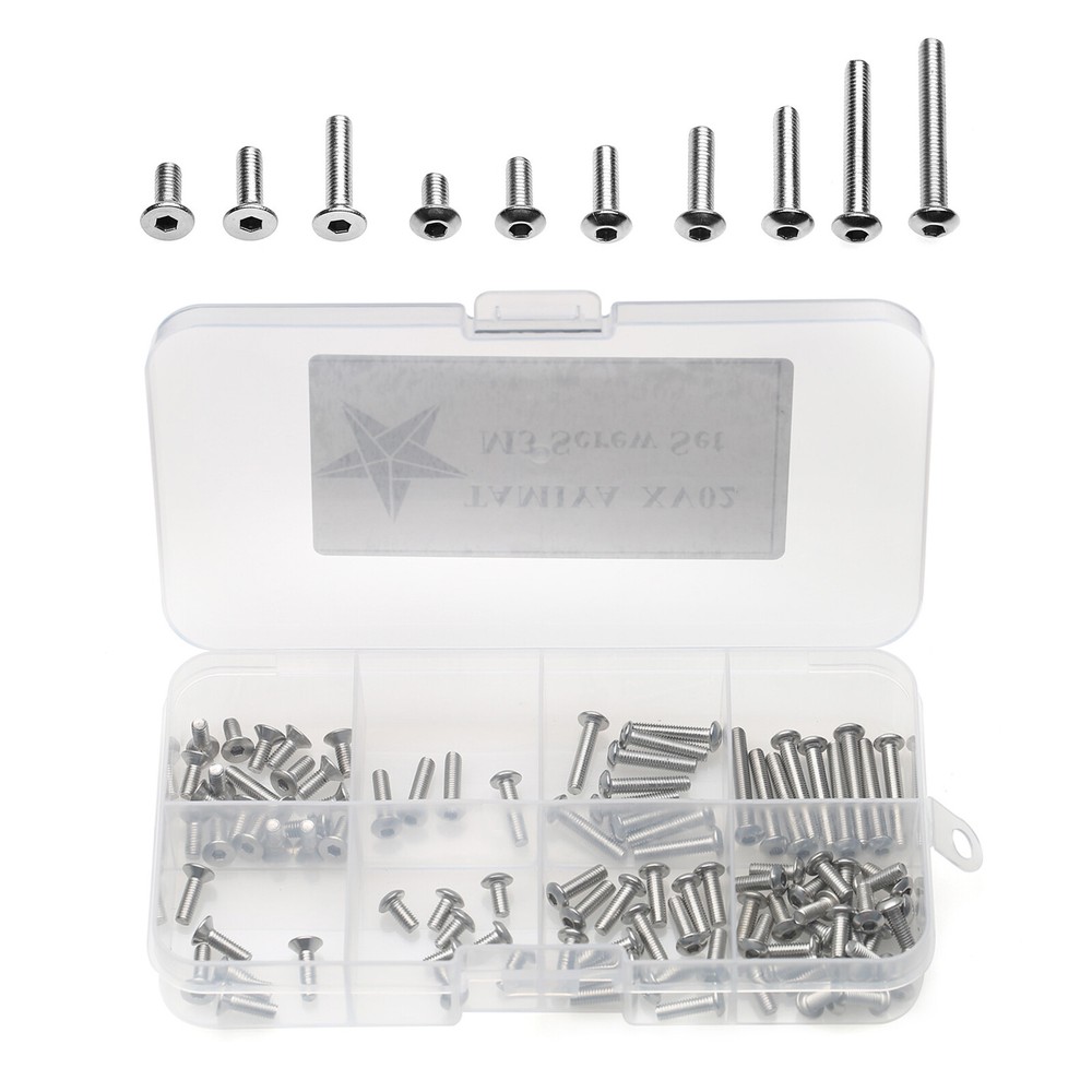 TAMIYA XV02 RC Truck Crawler M3 Hex Screw Kit for RC Cars