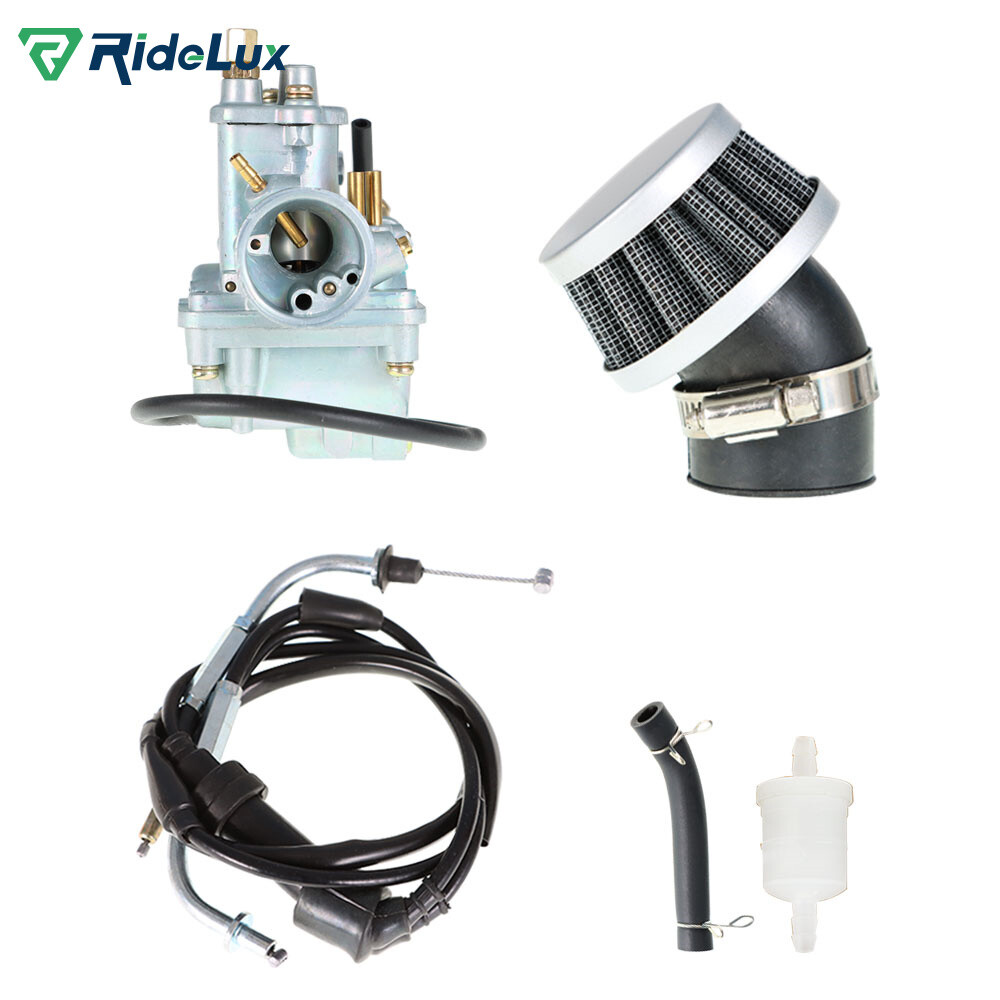 Carb For Yamaha PW80 Dirt Bike 83-06 Air Filter & Throttles Cable New