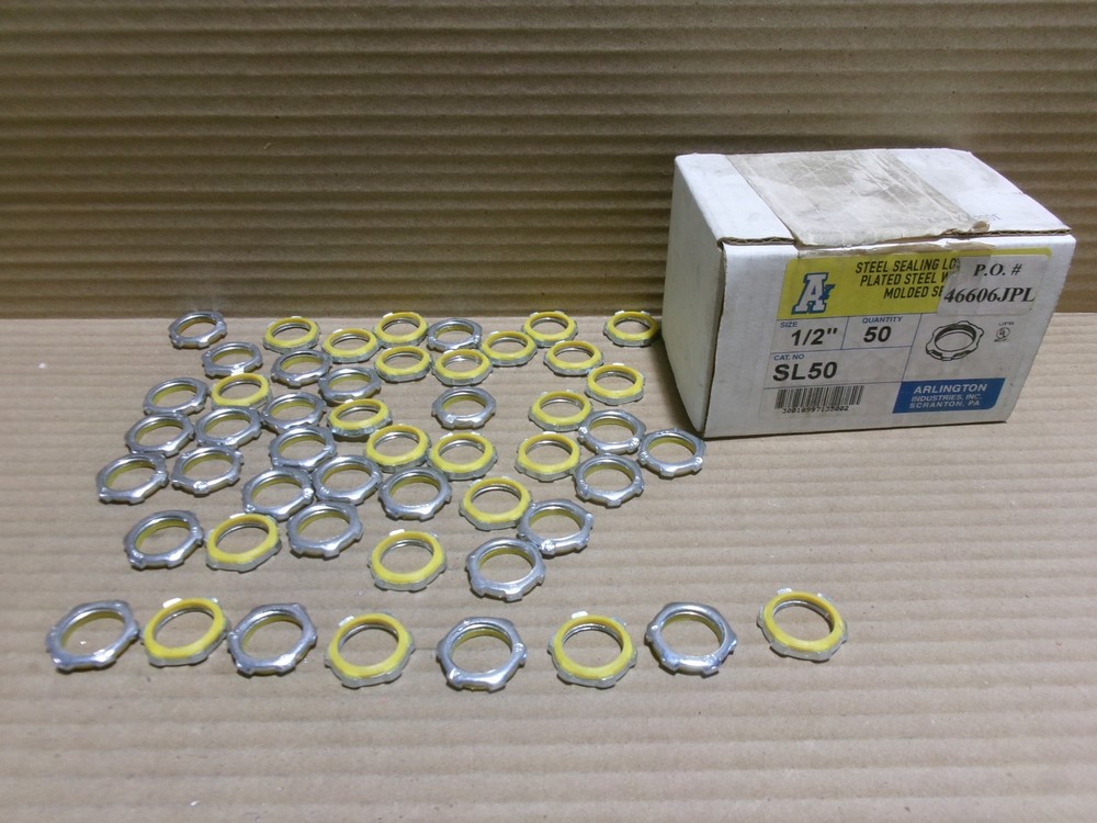 New Box of 50 Arlington SL50 1/2