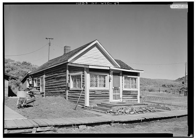 GENERAL VIEW FROM SOUTHWEST - Sherlock House, South Pass Avenue, South Pass