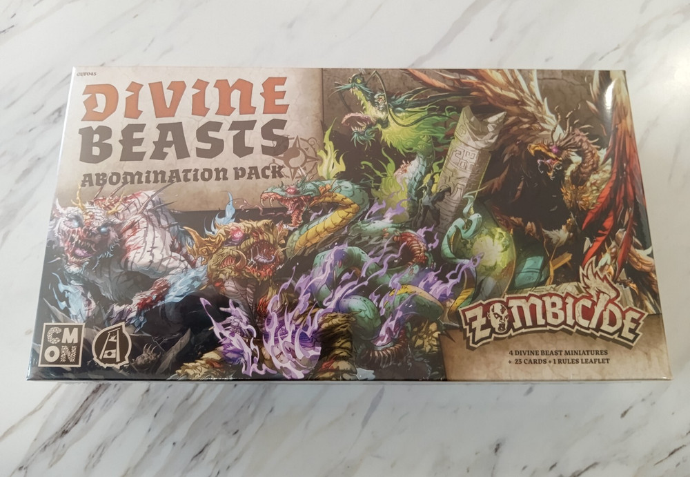 Divine Beasts Abomination Pack for Zombicide Fantasy Line (White Death etc) NEW
