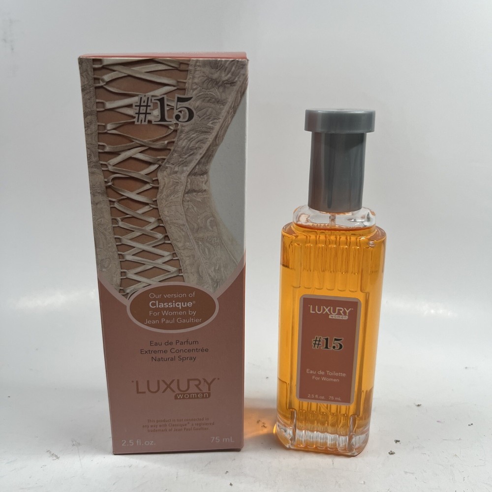Luxury #15 Perfume Spray for Women 2.5oz 75ml Eau De Toilette-Brand New