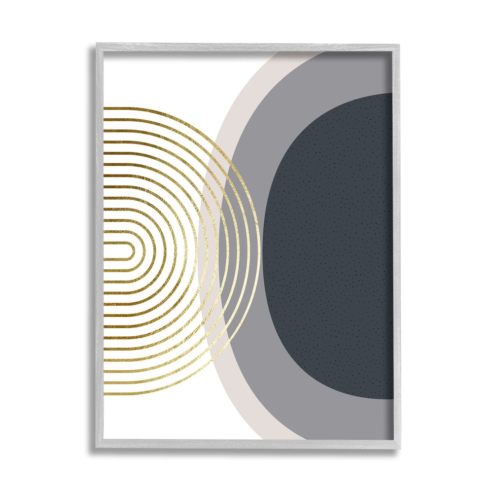 Simple Cool Modern Abstract Shapes Circles Spirals Motif, Design by Urban Epi...