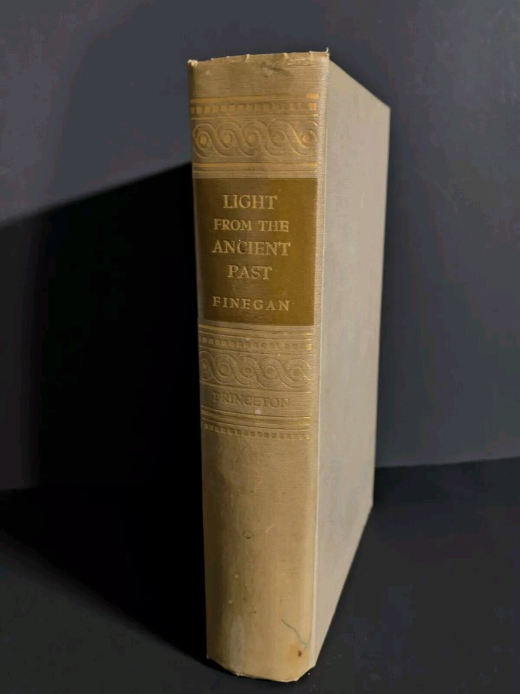Light from the Ancient Past by Jack Finegan Hardcover 1946 1st Edition Princeton