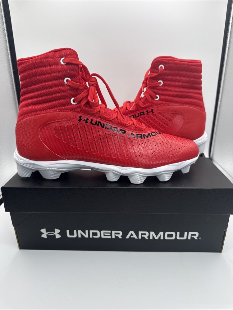 Under Armour Highlight Fran RM 2.0 Football Cleats Mens Sz 12 Red 3027300-600