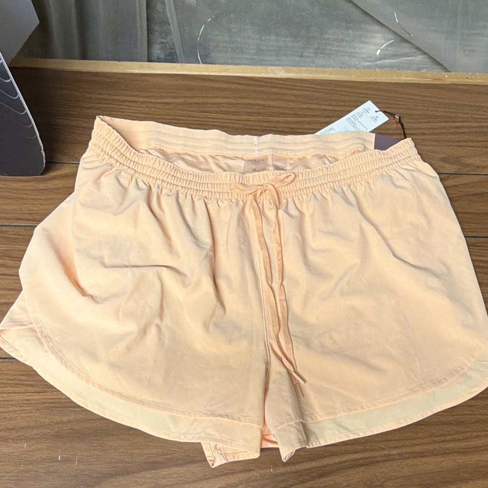 CALIA Women’s Athletic Shorts Peach Solid 3