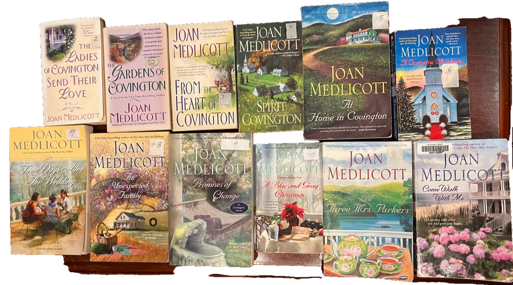 Joan Medlicott: The Complete COVINGTON Series + 3 more (Lot of 12 Books)