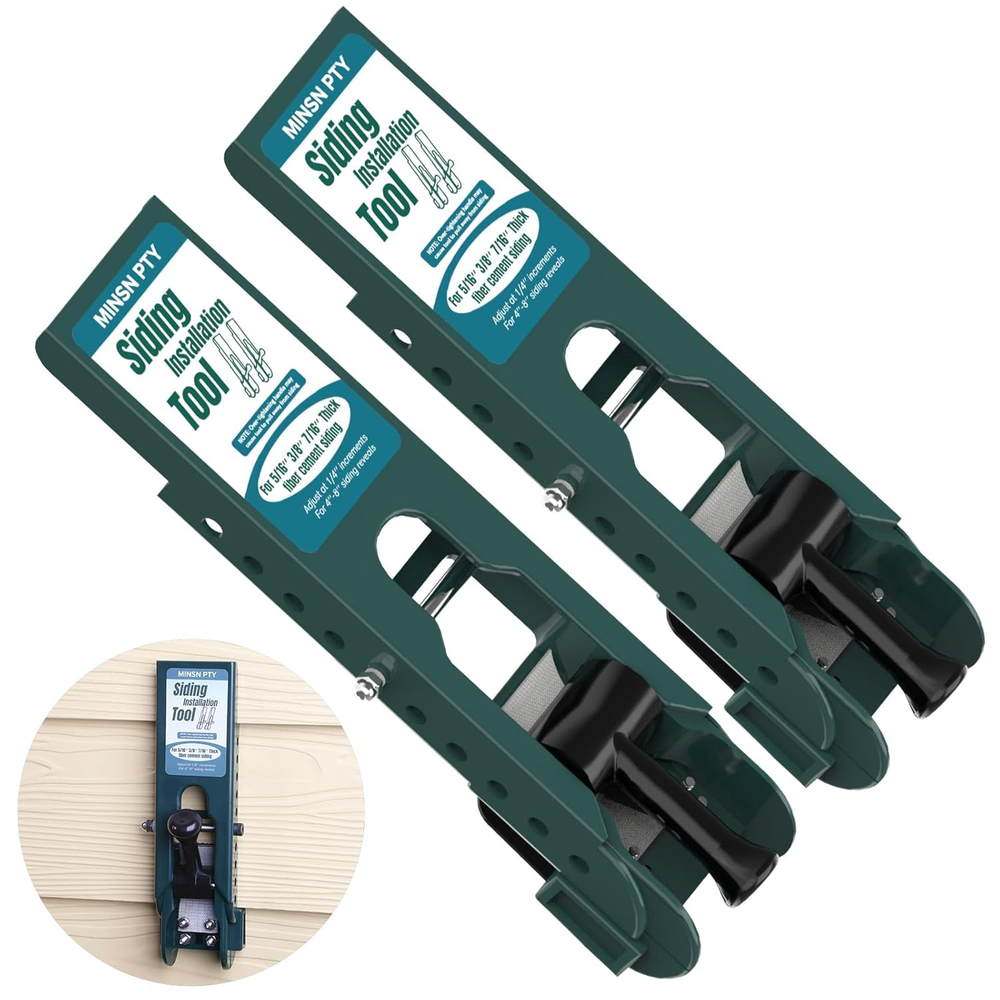 Upgraded Siding Installation Tools for 5/16-Inch, 3/8-Inch, 7/16-Inch Fiber Ceme