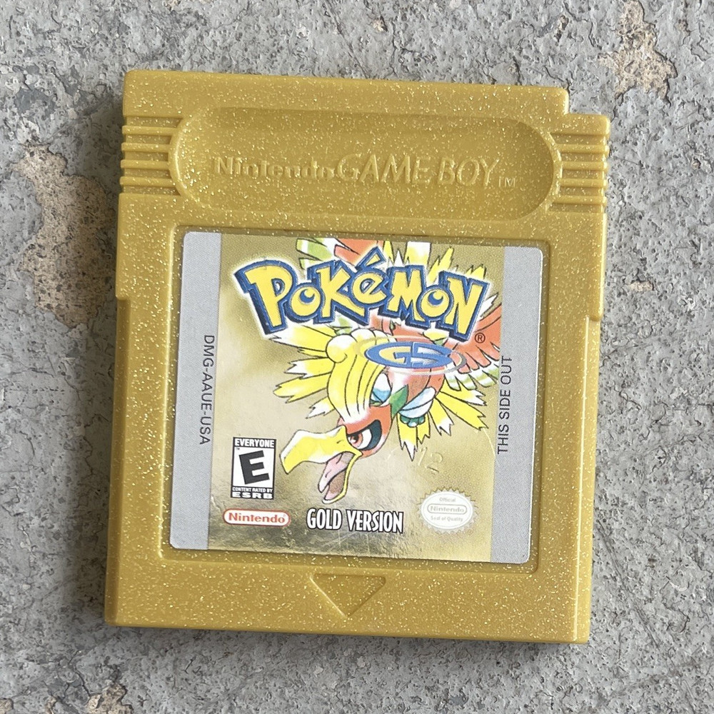 Nintendo Pokemon Gold Version for Game Boy Color NTSC-U/C E Everyone
