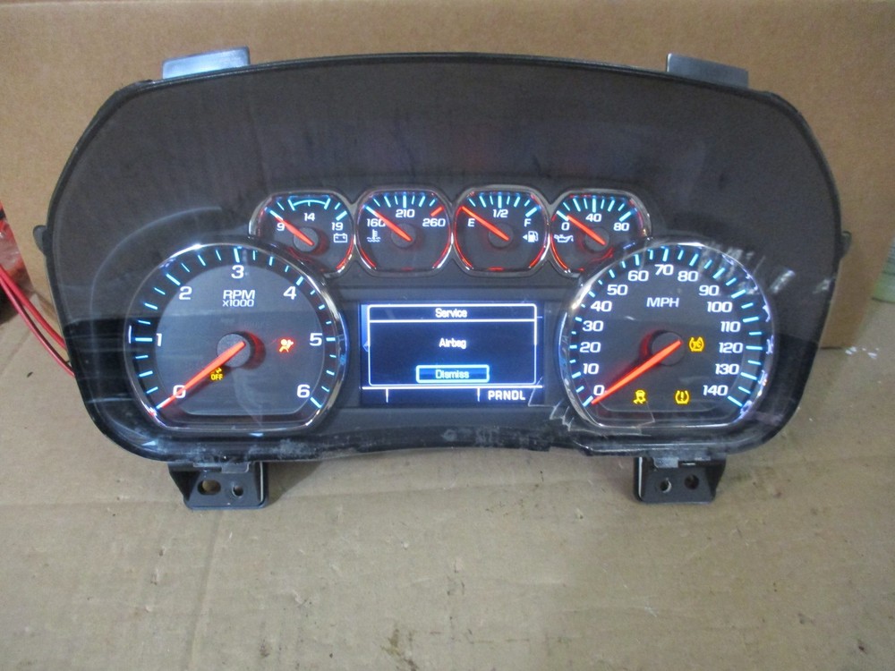 17 2017 Chevy Tahoe Speedometer Instrument Cluster Unknown Miles 23391248