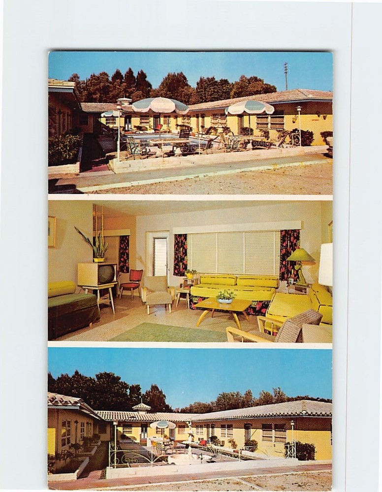 Postcard Ambassador Apartments Fort Lauderdale Florida USA