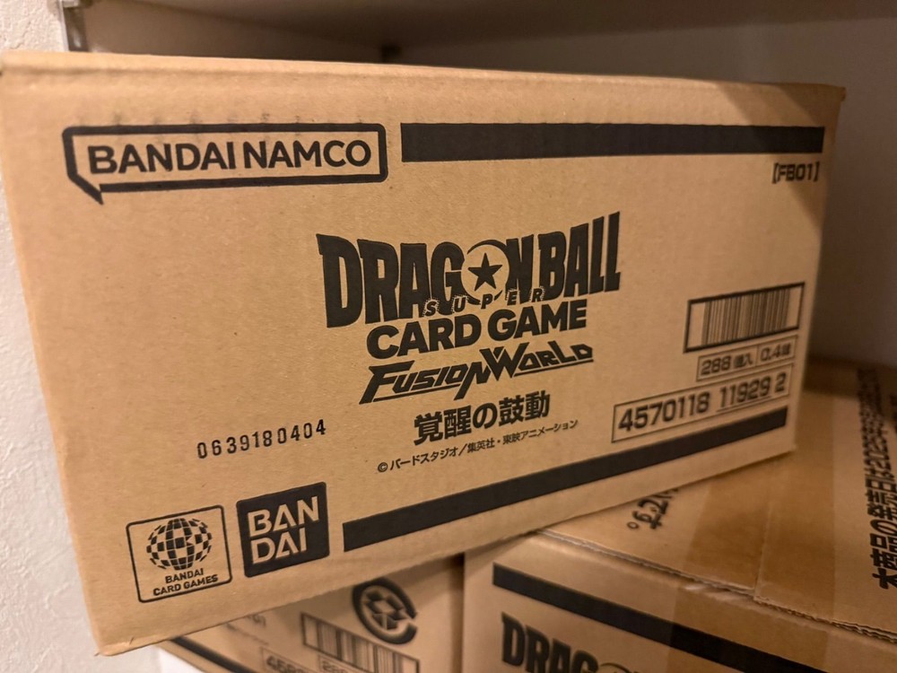 Dragon Ball Super Fusion World Awakening of the Pulse Sealed Case 12 Boxes