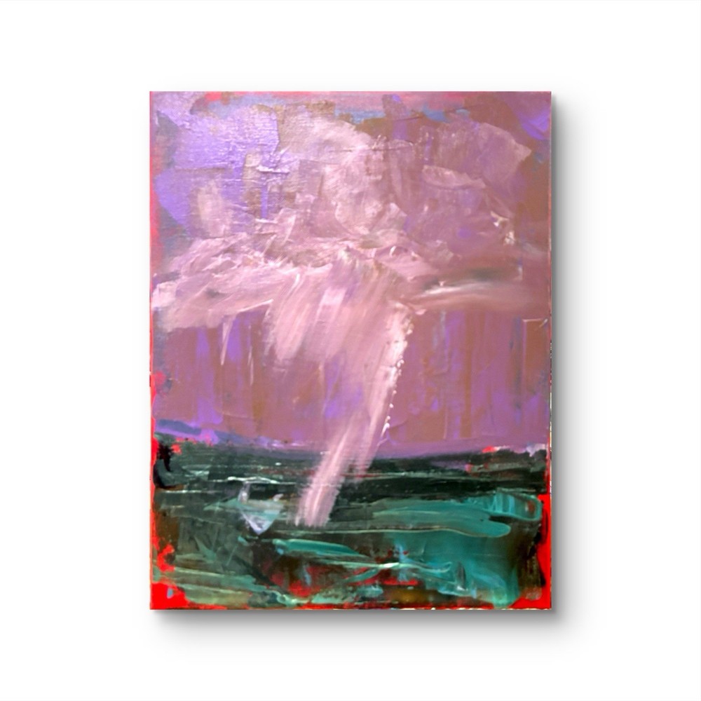 Barefoot Bay Landscape Impressionism Сanvas wall art signed 11x14 Original