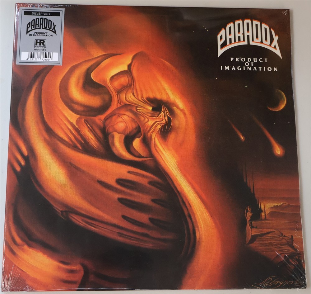 Paradox Product Of Imagination Silver Vinyl LP Record new High Roller Records