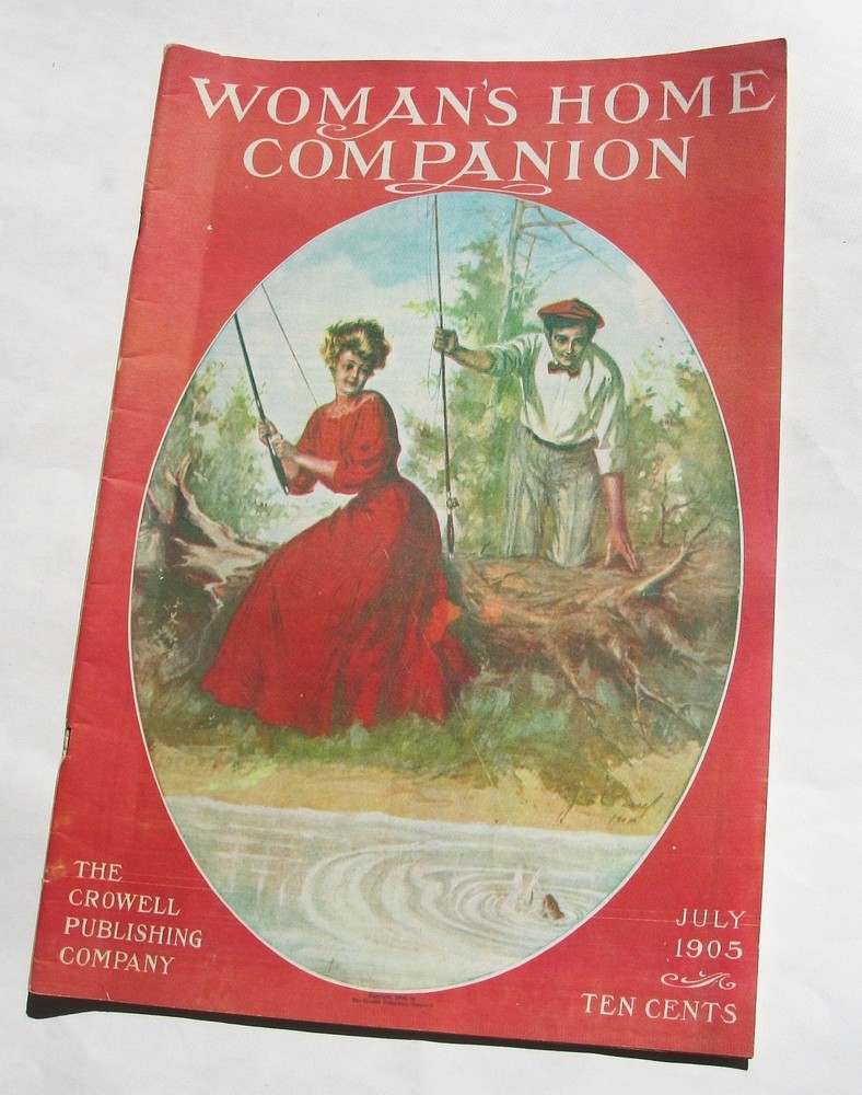 Womans Home Companion July 1905 Magazine Very Good Vintage World War 1