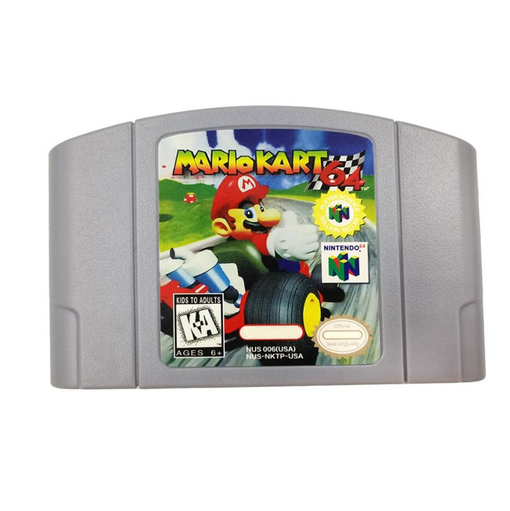 MARIO KART 64 Paper for Nintendo N64 Console