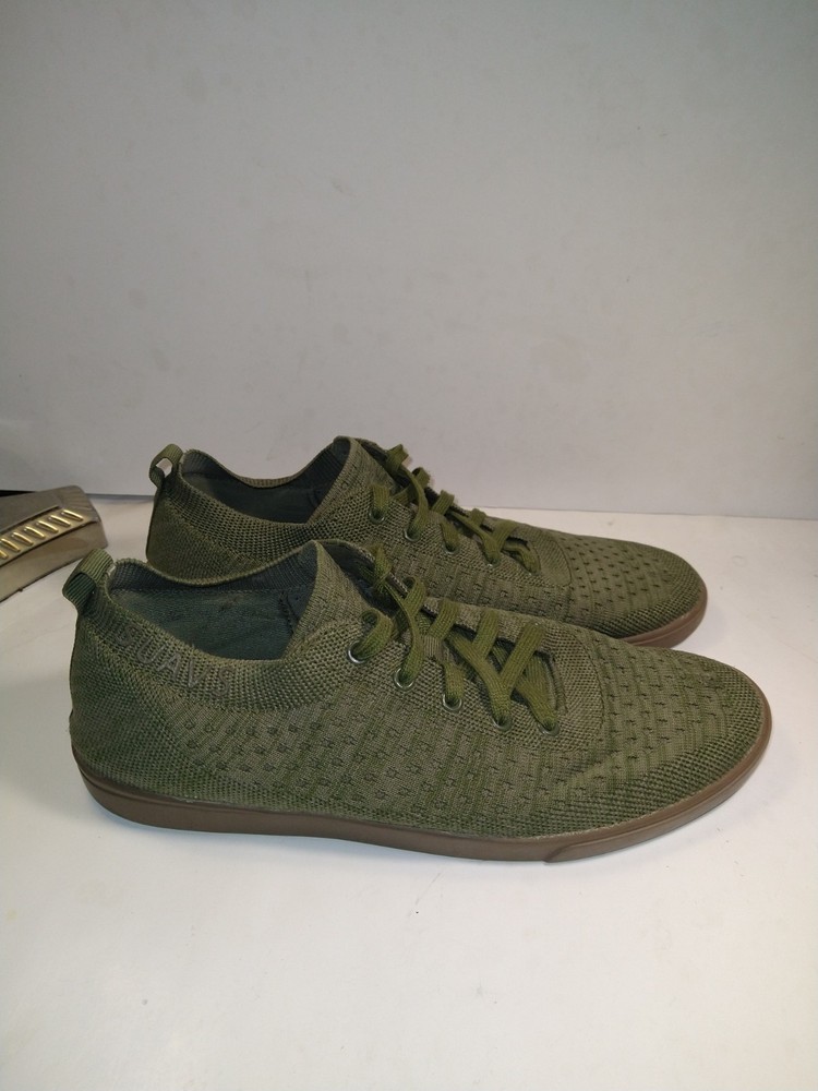 Suavs The Zilker Lace Up Olive Green Casual Minimalist Shoes Men’s sz 9.5