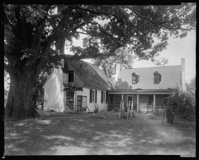 Oak Cottage,gardens,houses,dormers,chimneys,VA,Virginia,Architecture,South,1935