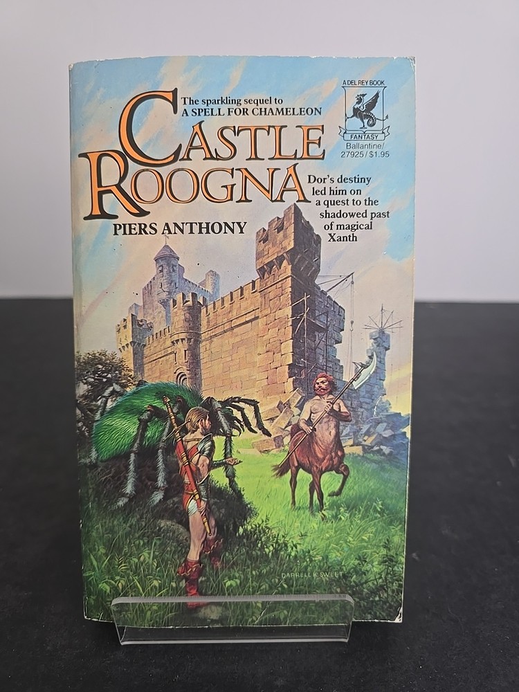 Castle Roogna (Xanth #3) Piers Anthony PB 1st Del Rey (1979)