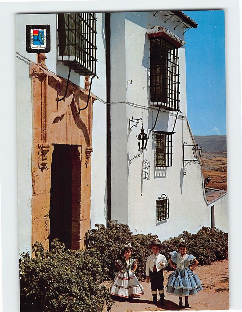 Postcard Ecijara Street Ronda Andalusia Spain