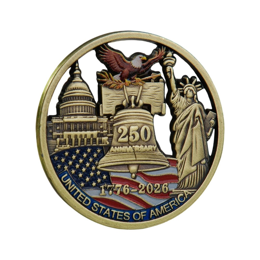 250th Anniversary Commemorative Coin UNITED STATES OF AMERICA 1776-2026