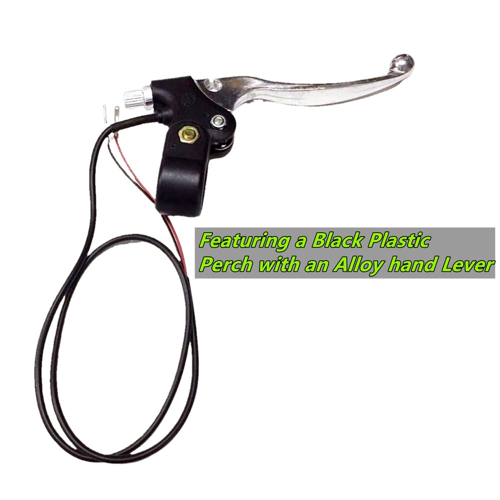 E-Bike Left Brake Lever for Electric Scooter 500 800 1000 with 41-Inch Wire  