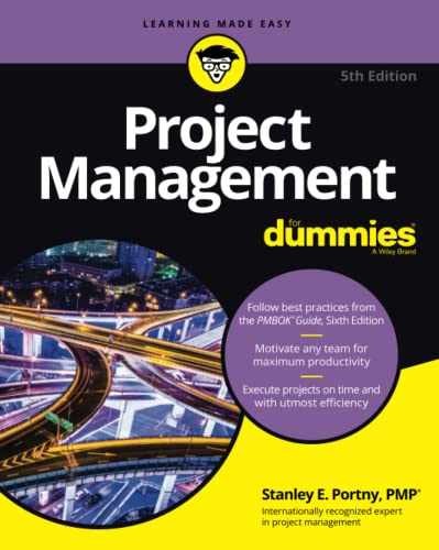 Project Management For Dummies - Paperback, by Portny Stanley E. - Very Good