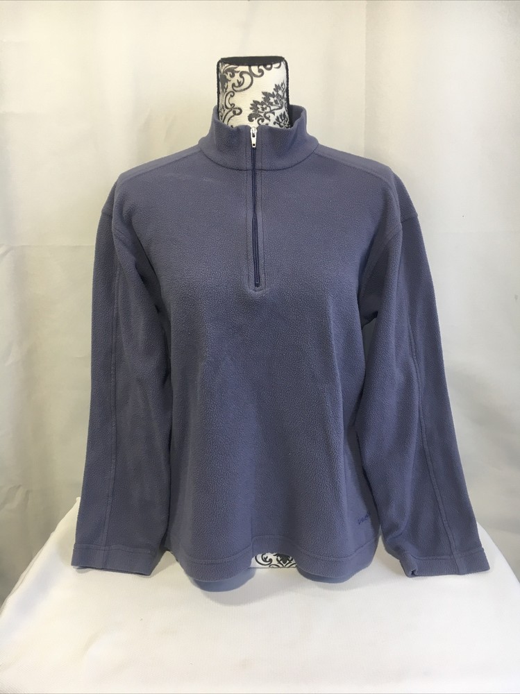 Vintage Patagonia Synchilla Blue Half Zip Pullover Fleece Womens Size Small.