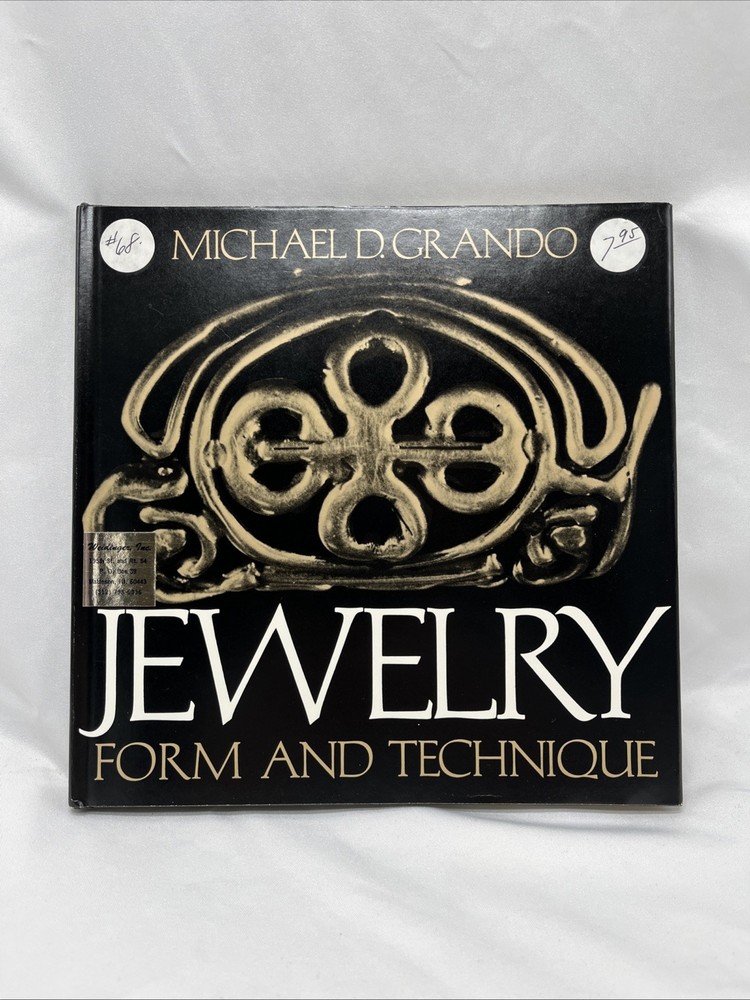 Jewelry Form And Technique By Michael D. Grando 1969 Litton Educational