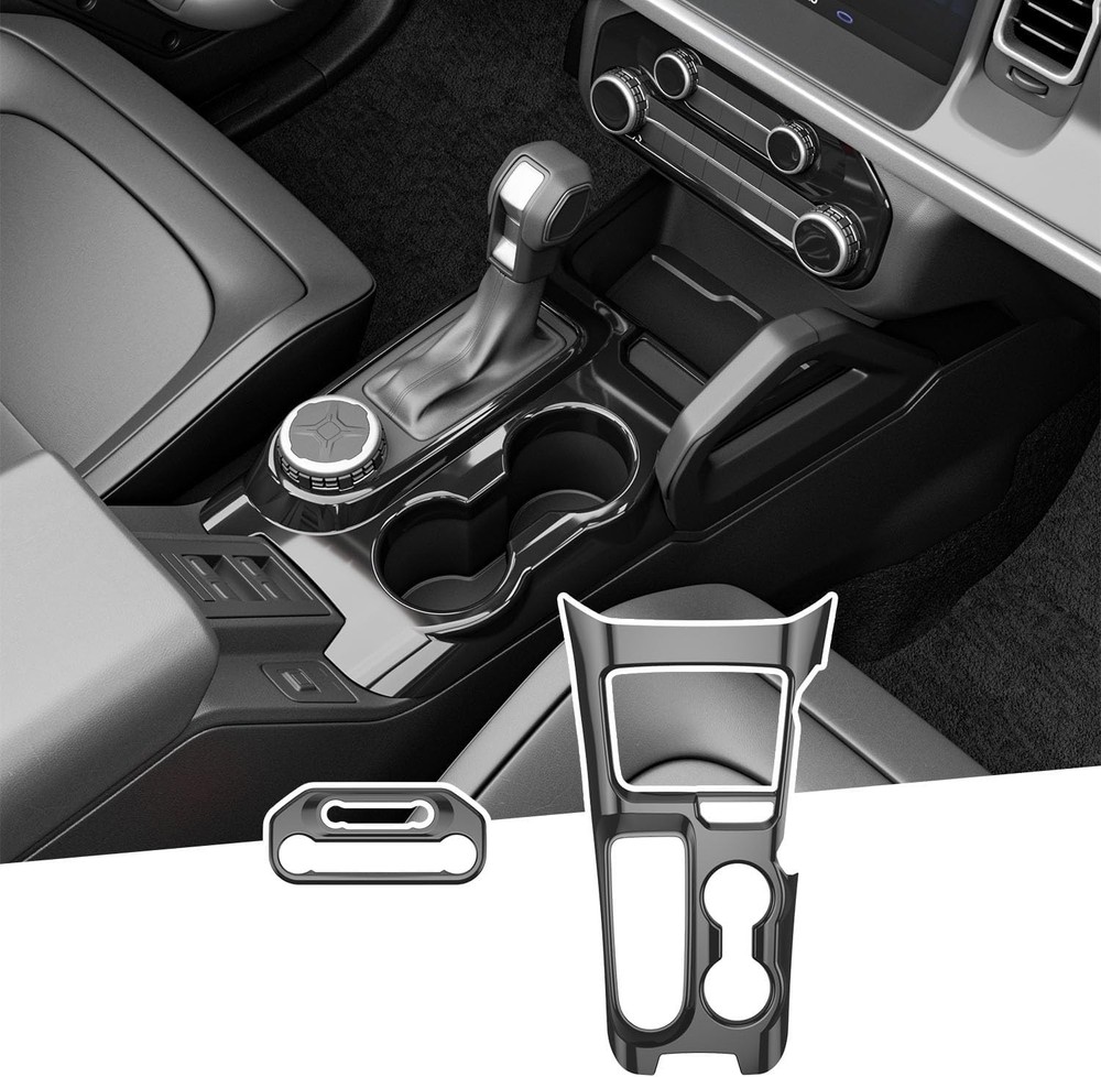 For 2021-2024 Ford Bronco Gear Shift Panel Cover Air Conditioning Switch Panel