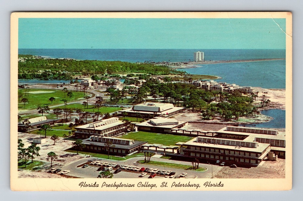 St Petersburg FL-Florida Presbyterian Church Vintage Postcard