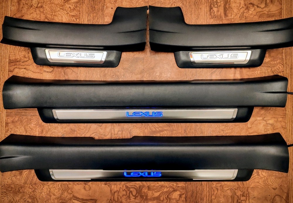 Lexus CT200h 2011-2017 Genuine OEM Illuminated Door Sills Set of 4 pieces