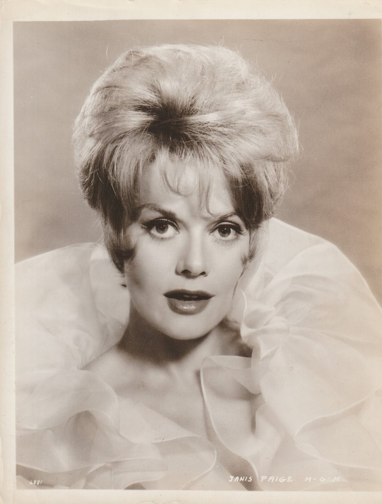 Vintage Janis Paige 8x10 MGM Metro Goldwyn Mayer Studio Photograph Photo