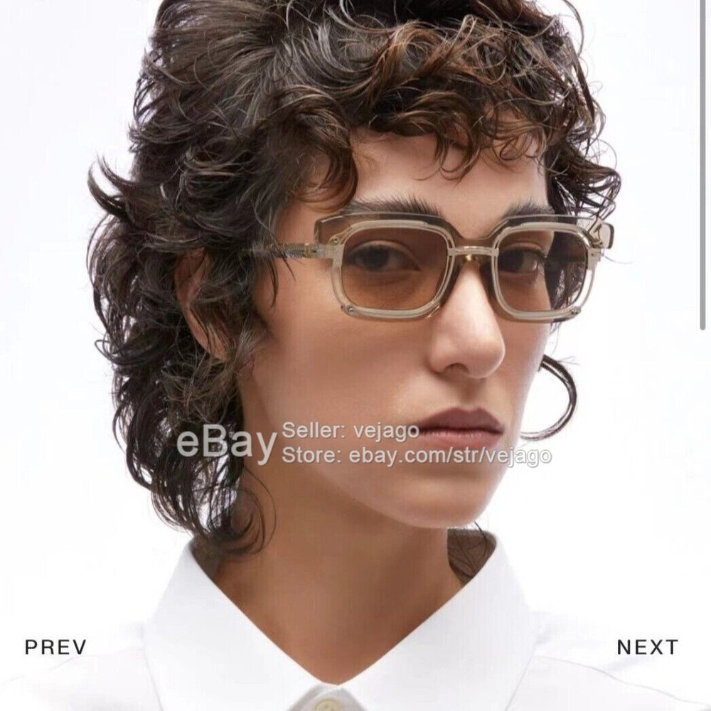 Kuboraum Unisex Travel Sunglasses with Black Frame and Optical Lenses H91 Summer Essential