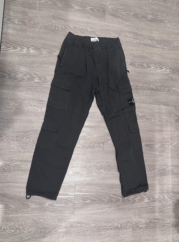 Stone Island 67053 Regular Fit Cargo Pants Felpa Pentalone Trouser Pant