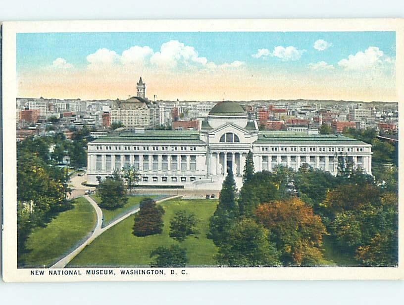 Unused W-Border NEWLY BUILT NATIONAL MUSEUM SCENE Washington DC 60k cards hr0723