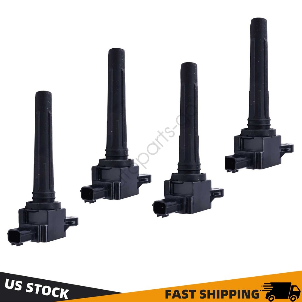 4Pcs New Ignition Coil 2 Pins Fit For Mitsubishi H003T11271 H3T11271