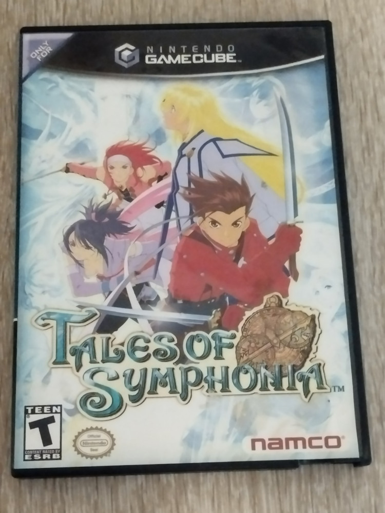 Tales of Symphonia Nintendo GameCube Complete CIB w/Manual 2-Discs - Tested