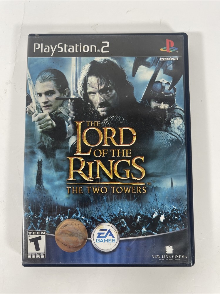 Lord of the Rings: The Two Towers (Sony PlayStation 2, 2002) - European Version