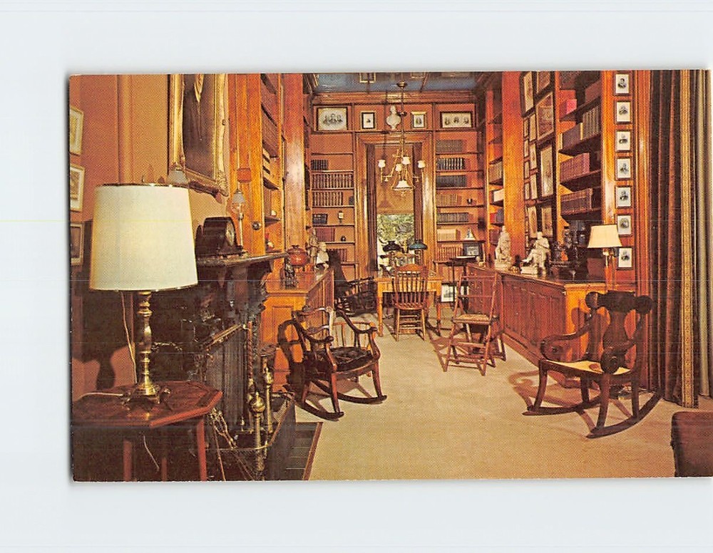 Postcard Library Rutherford B. Hayes Residence Fremont Ohio USA