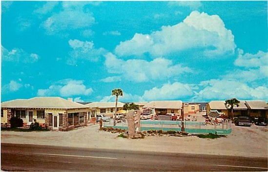 FL, Ormond Beach, Florida, Ormond Shores Motor Court, Dexter Press No. 98277-B