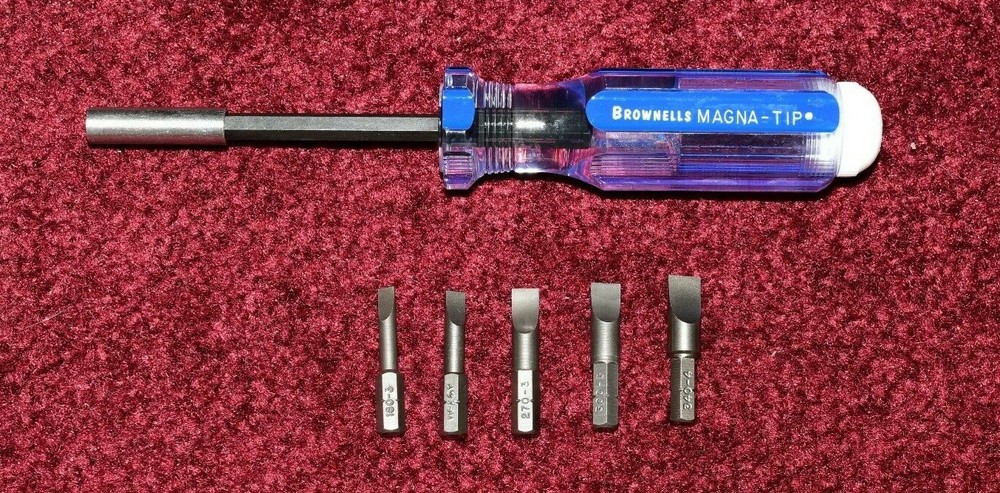 Brownells Magna-Tip Colt SAA Screwdriver Set