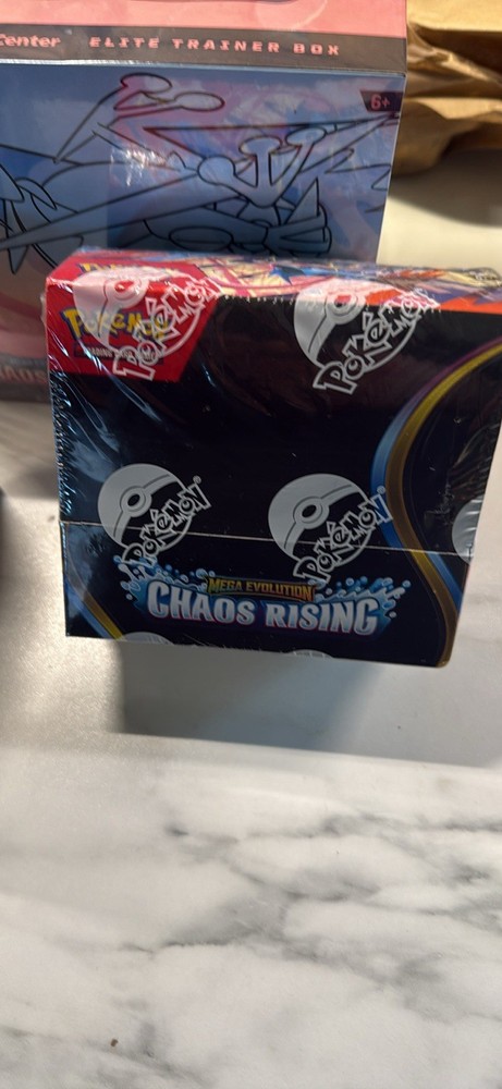 Pokemon Chaos Rising Booster Box New Sealed