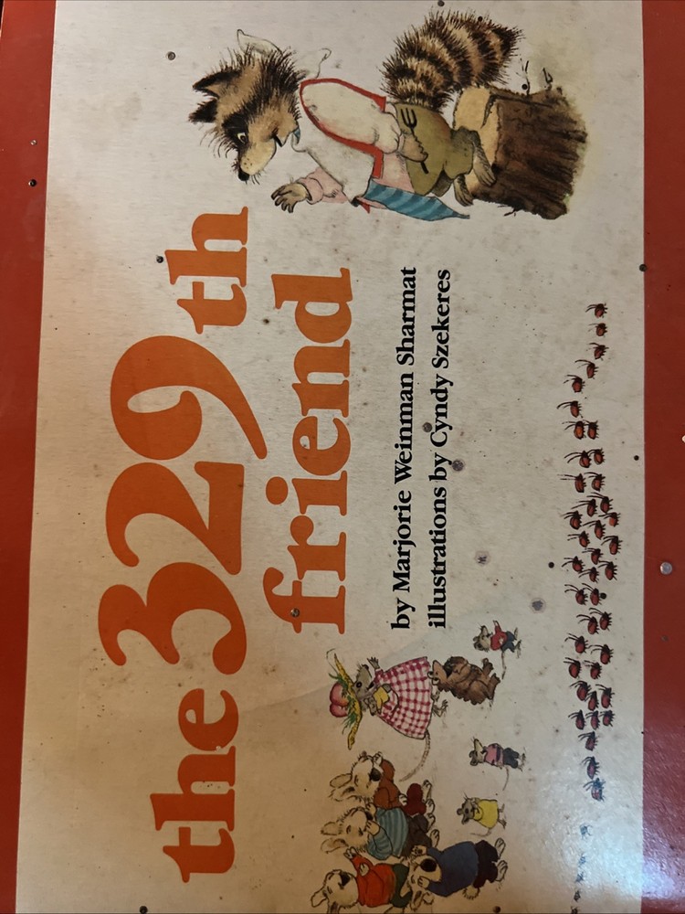 The 329th Friend - Marjorie Weinman Sharmat - Good - See condition notes