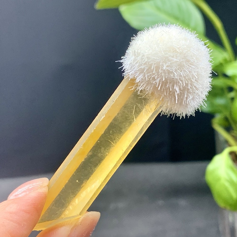 25g Natural Citrine Calcite Crystal Quartz Healing Energy Mineral Cluster