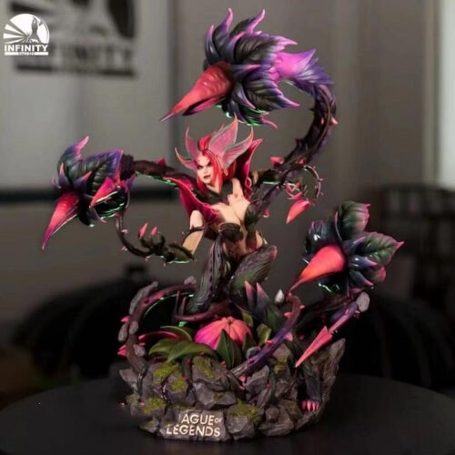 Infinity Studio LOL Rise of the Thorns Zyra Resin Model Painted In Stock 1/4